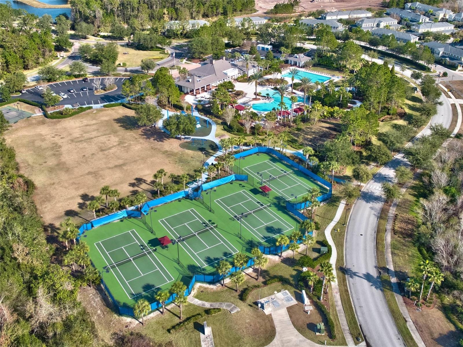 Aerial Of Amenities