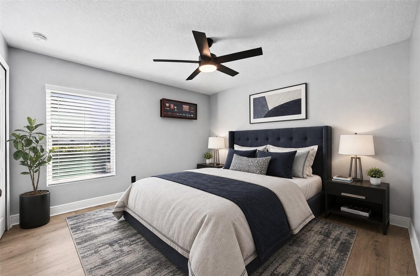 Guest Bedroom. Virtually Staged.