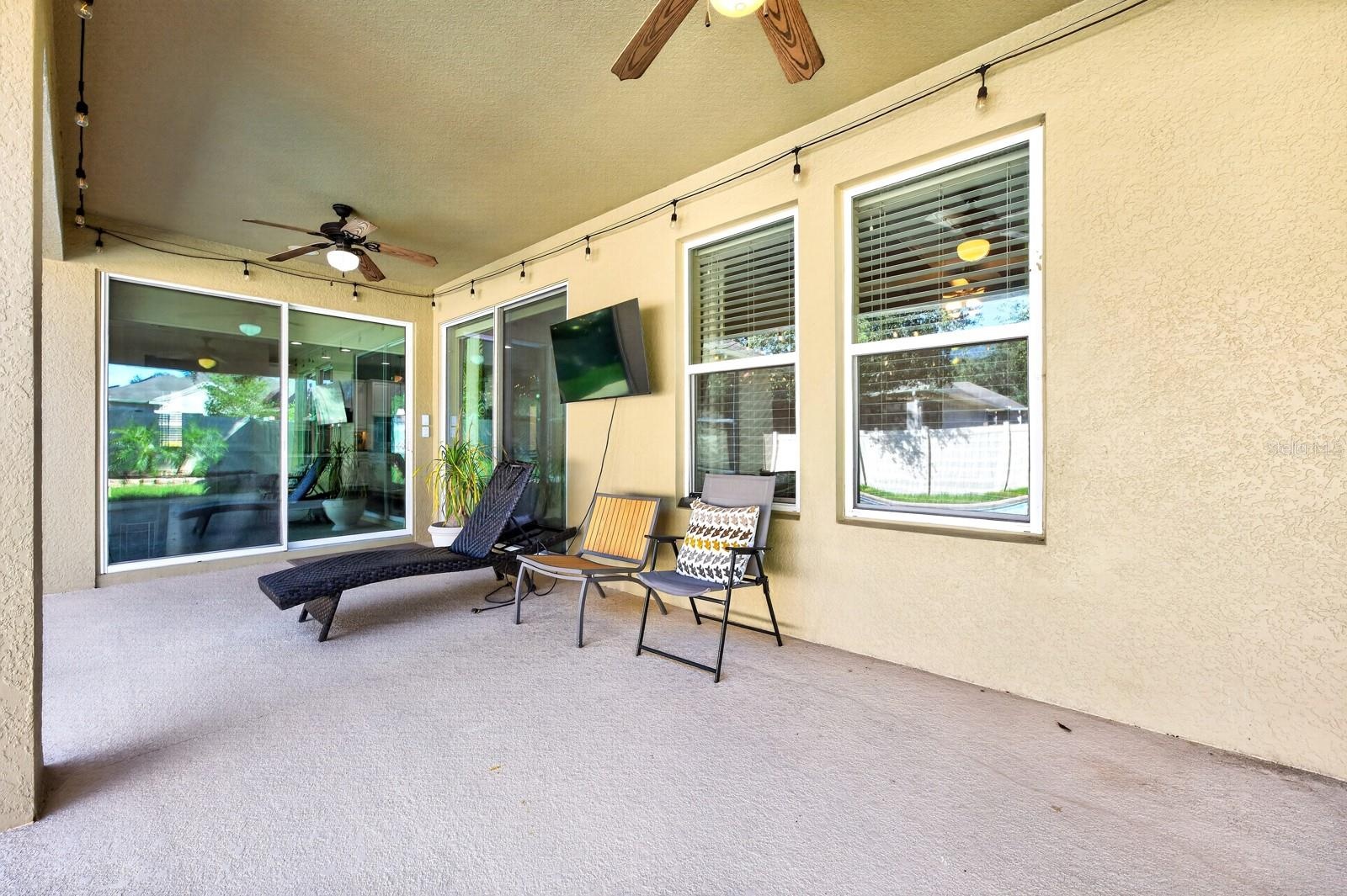 Covered Lanai.