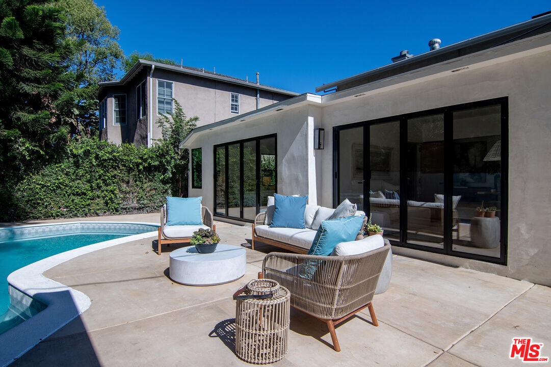 Backyard Seating Area