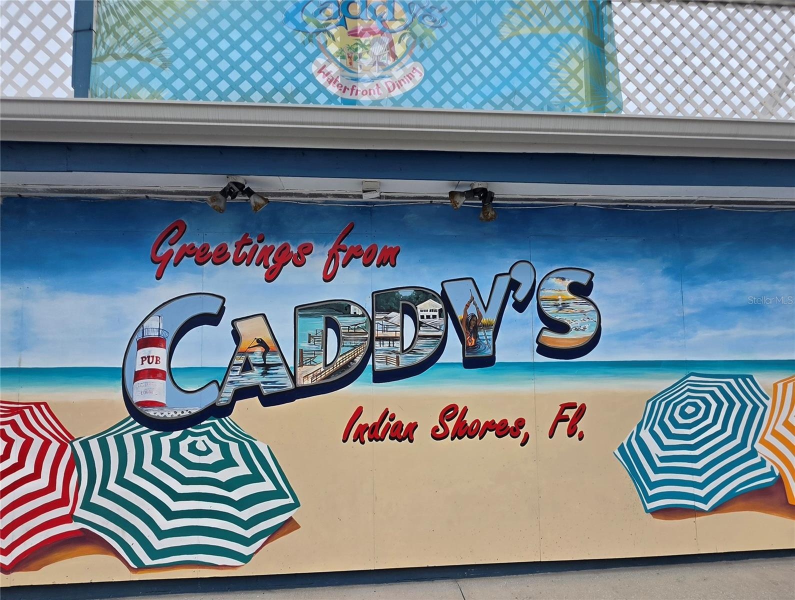 Caddy's Waterfront Bar & Grill.