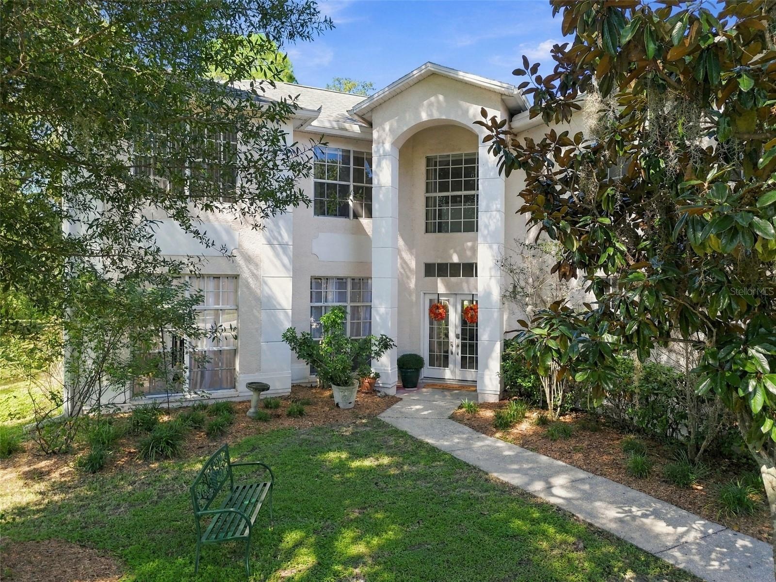 Front View with large front yard