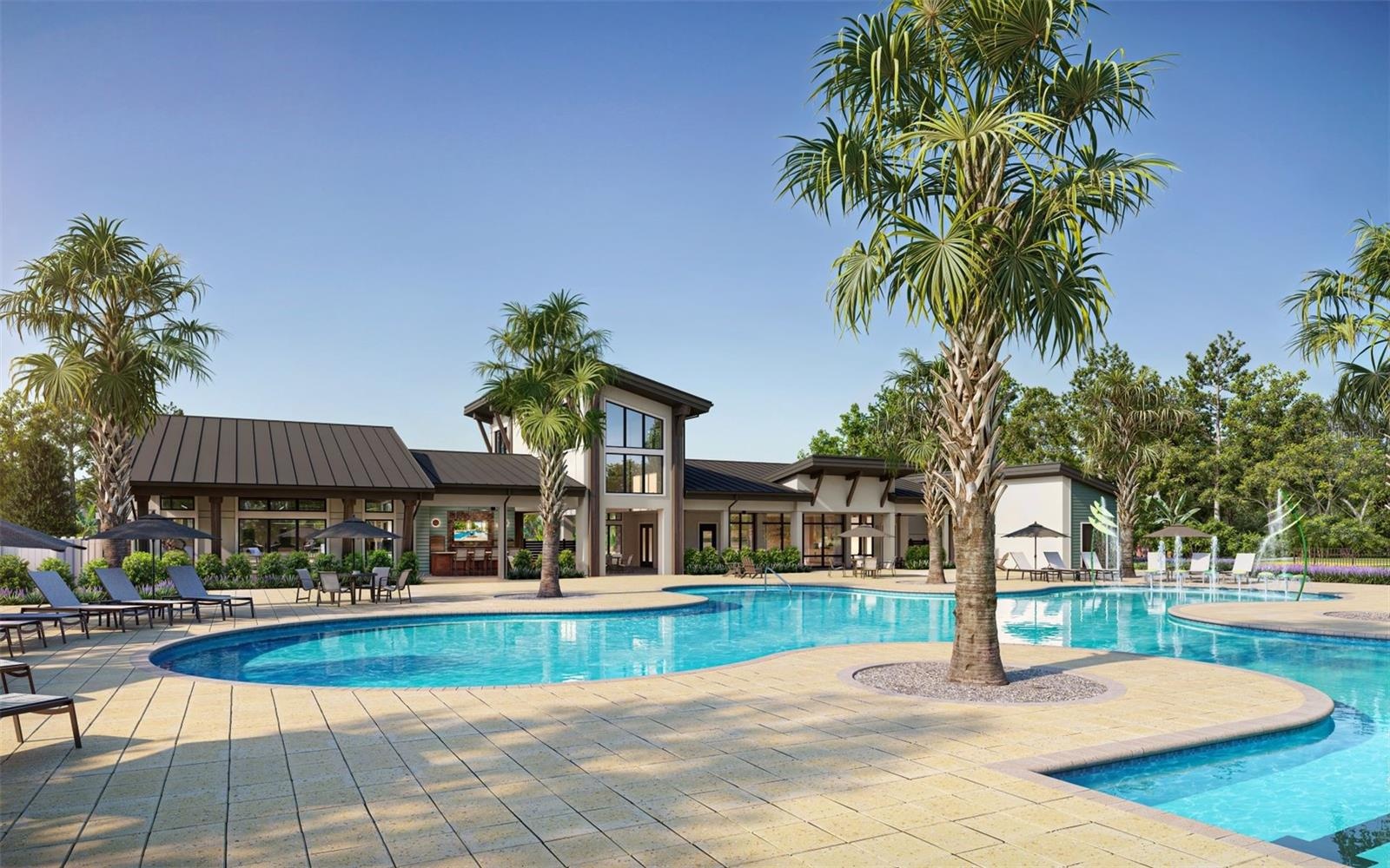 Resort Style Swimming Pool
