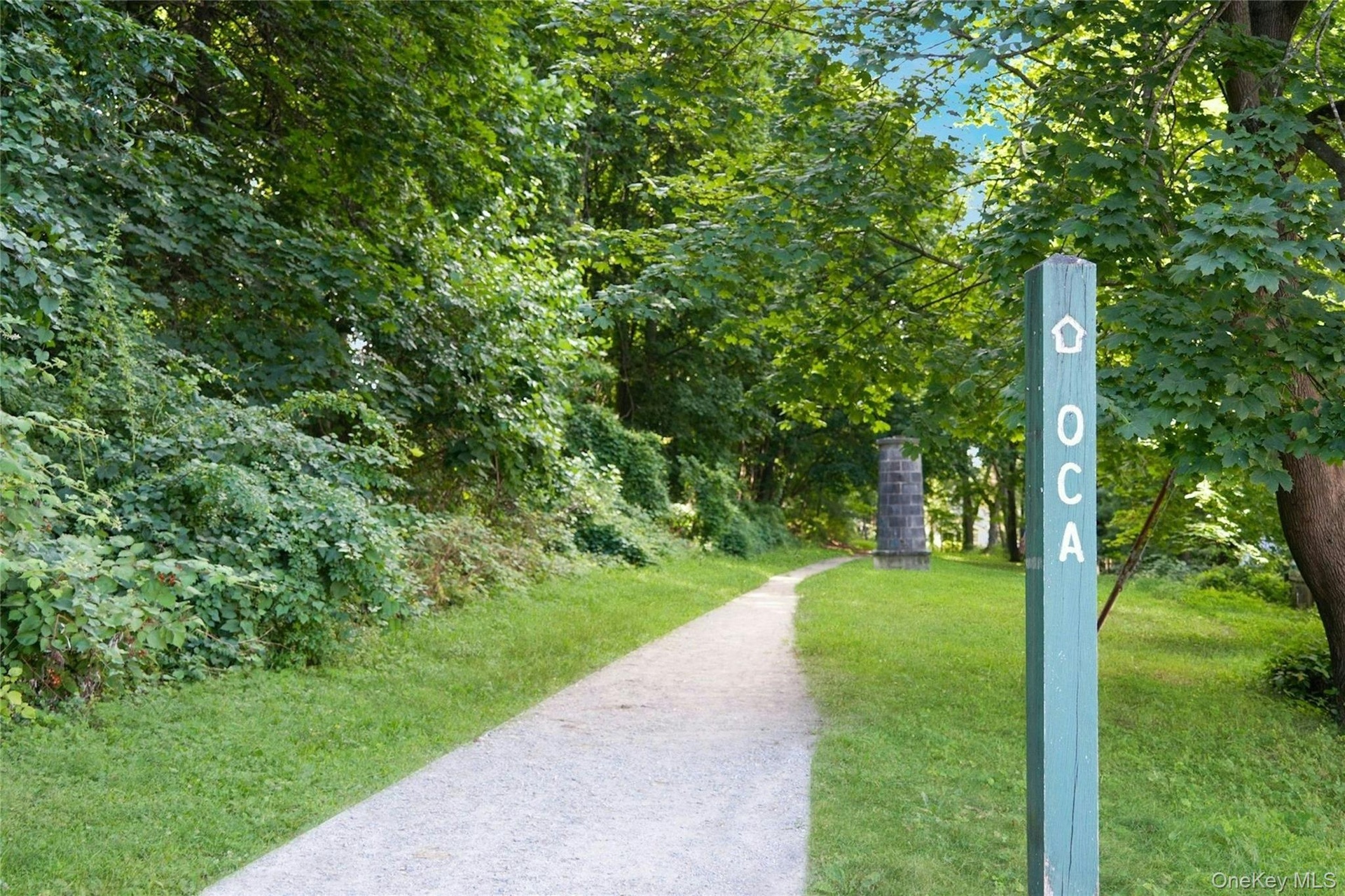 The 26.5 mile Old Croton Aqueduct Trail which runs parallel with the Rockefeller State Park Preserve and its trails near this Webber Park location. On