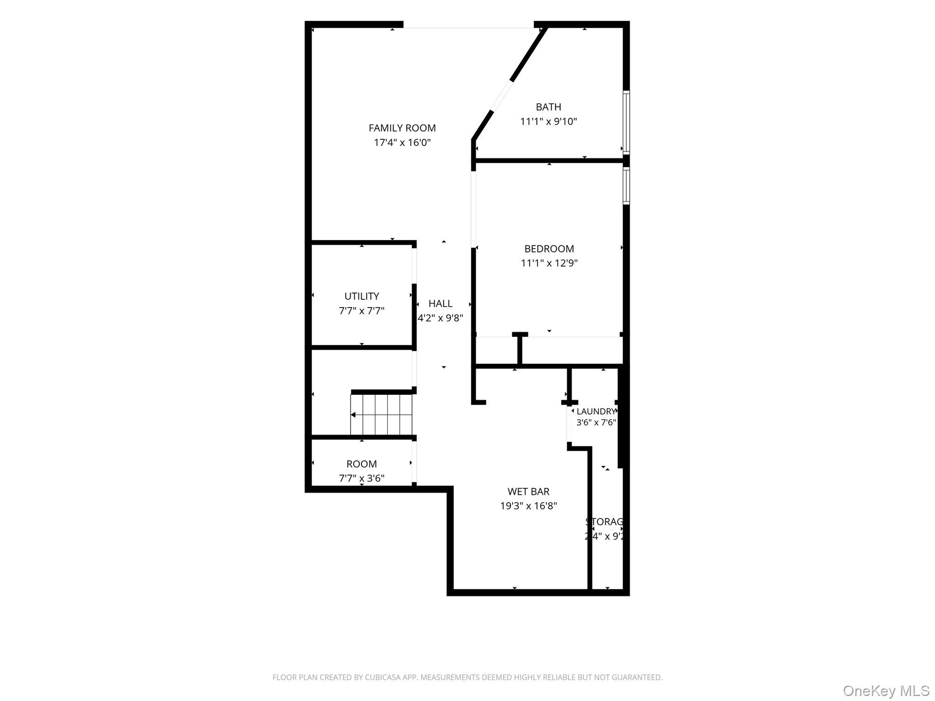 Floor Plan Lower Levelwith Sliders to Paver Patio