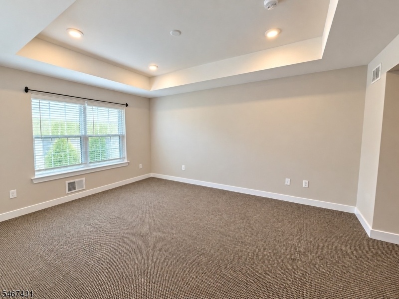 Master bedroom with tray