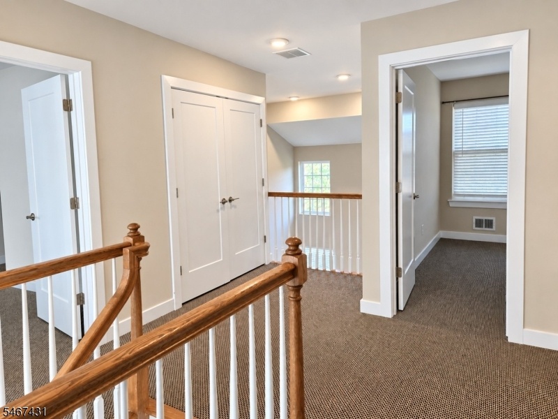 Spacious upstairs hallway