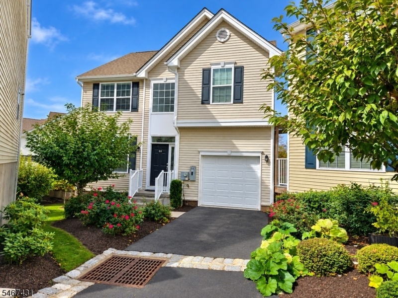 Mature landscaping,