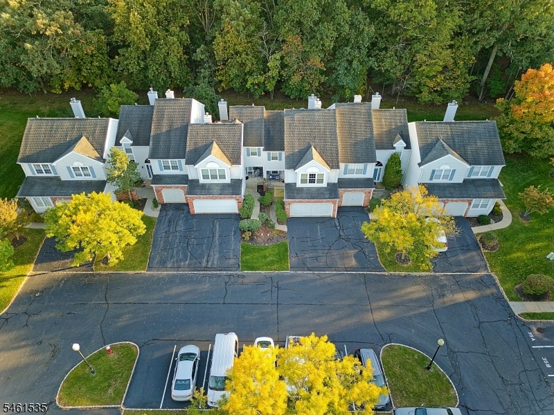 Drone Shot of parking lot