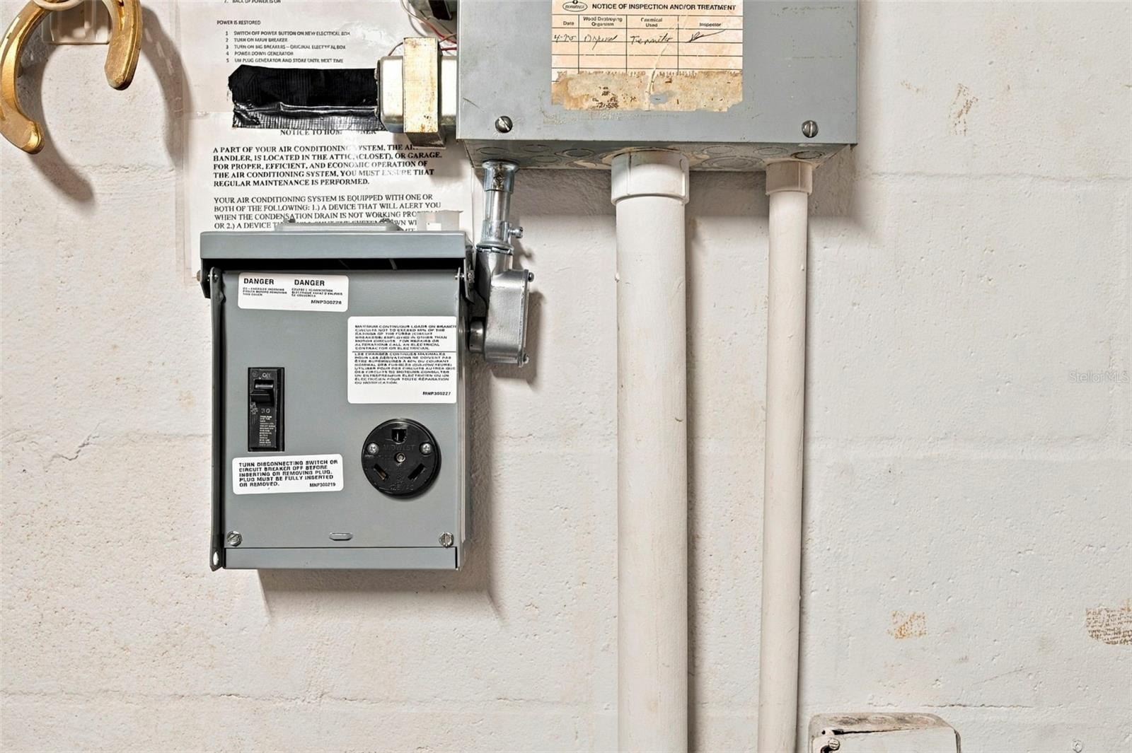 GENERATOR HOOKUP