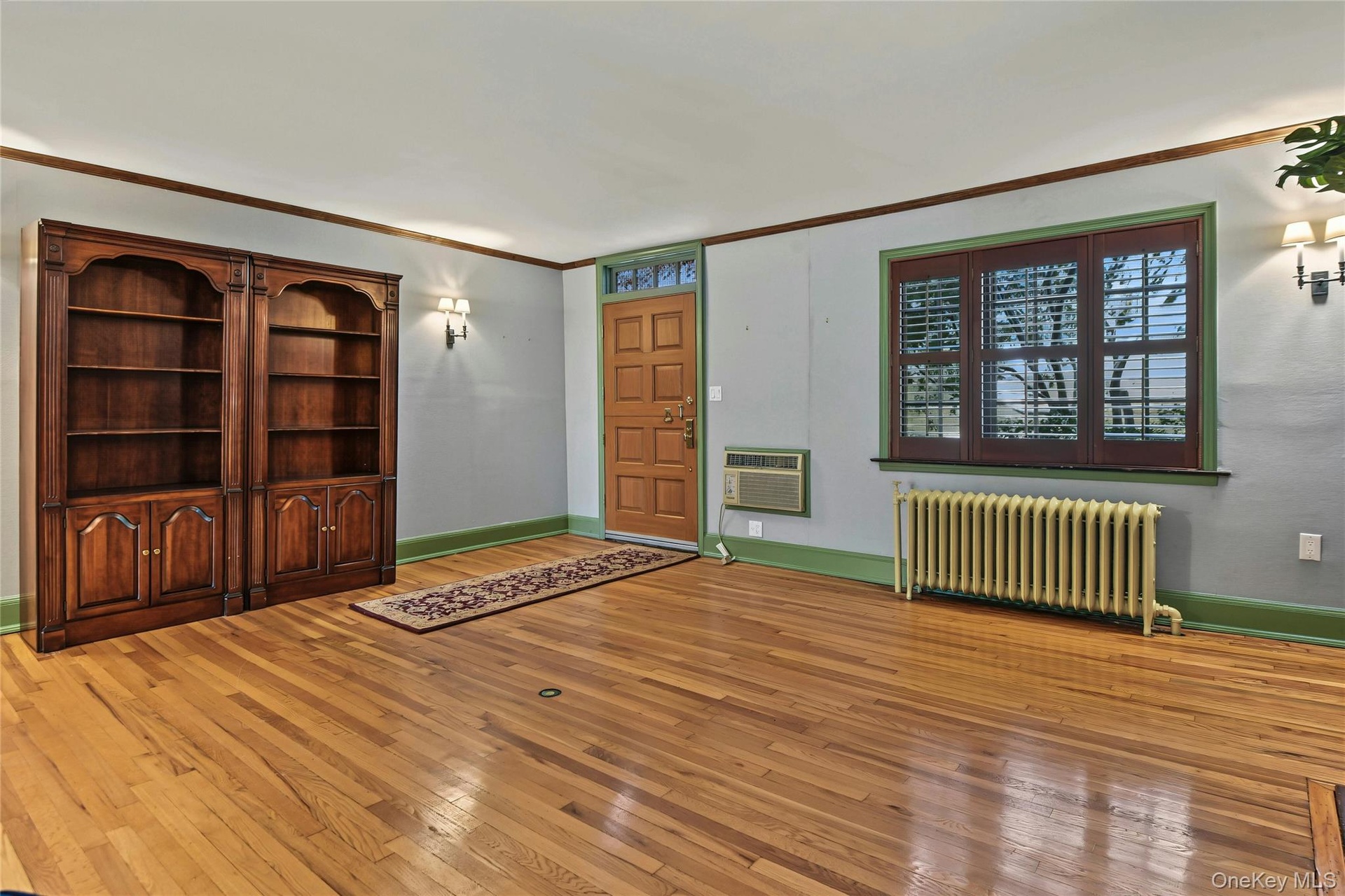 unique front door with beautiful Transom glass