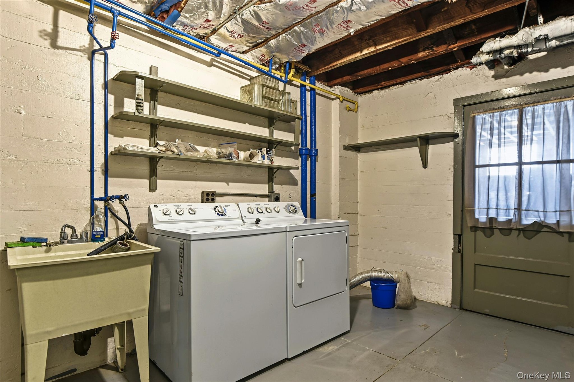 basement sep room leads to mudroom to rear walk out access