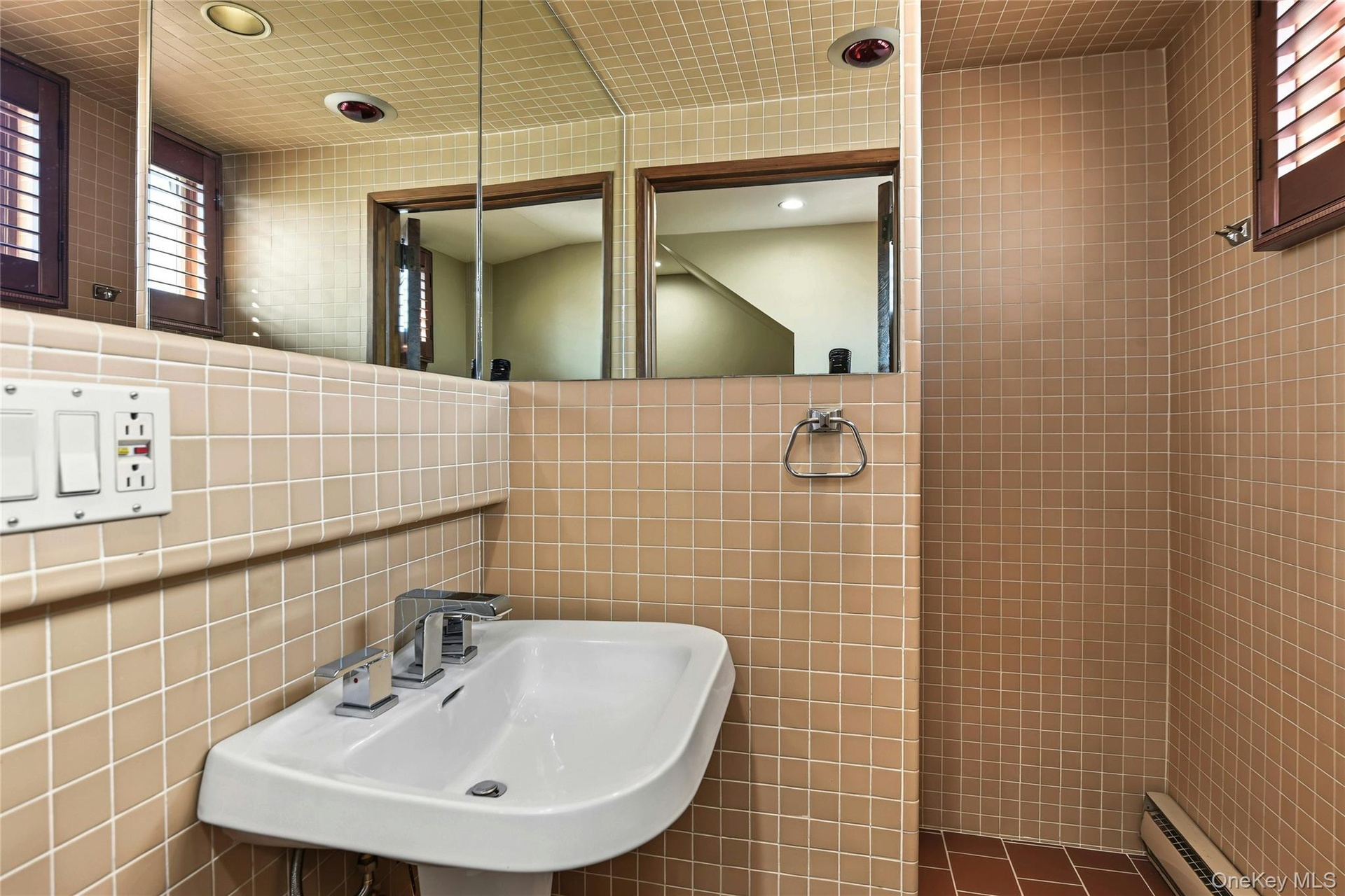 primary bath with shower 3rd floor