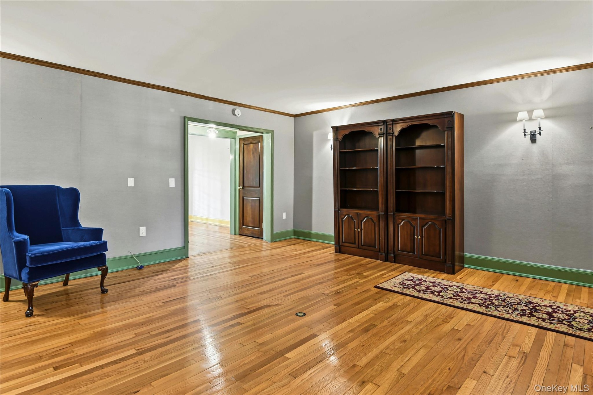 spacious living room