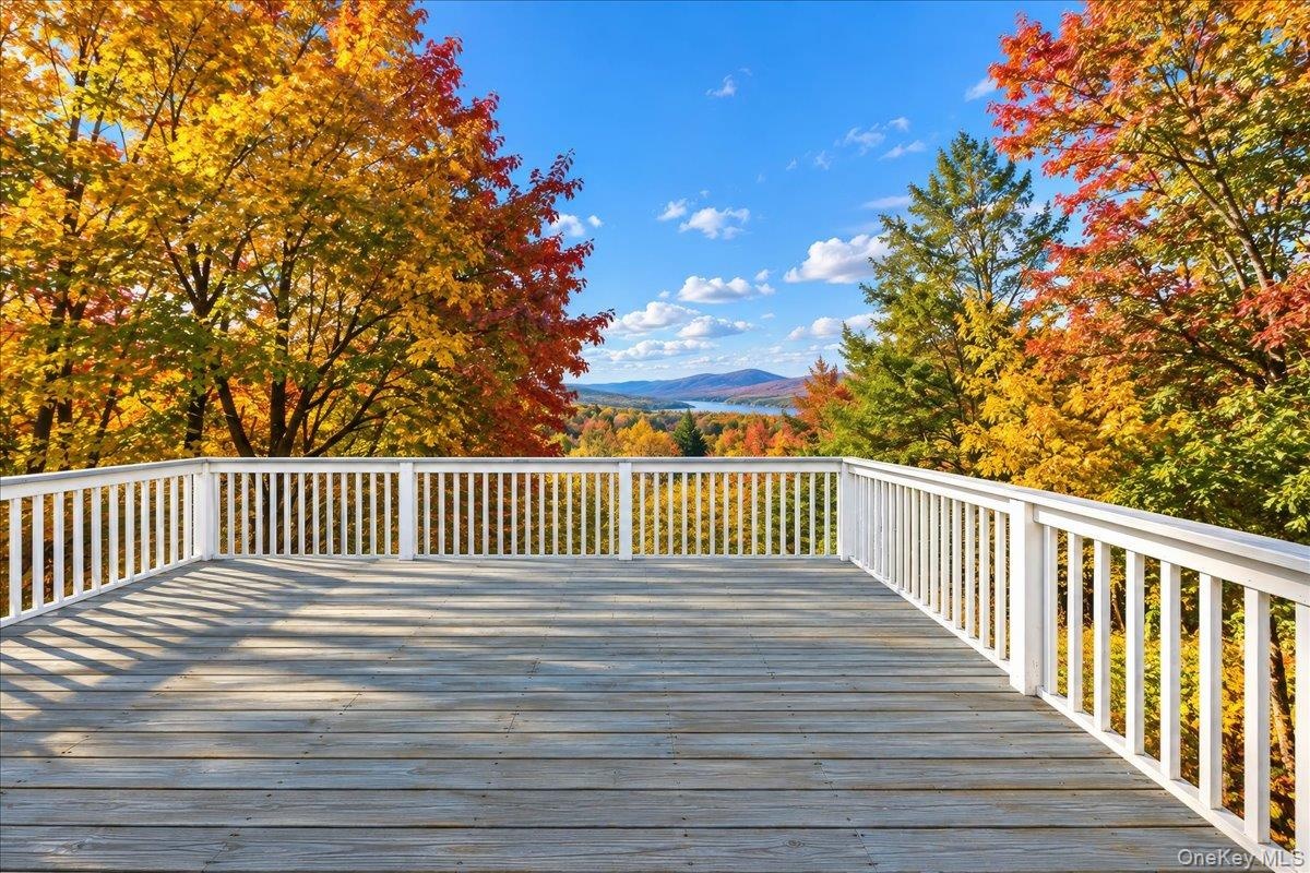 Photo digitally enhanced to highlight the beauty of the fall season and showcase the scenic Hudson River views.