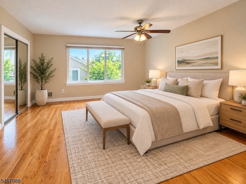 Main Bedroom Staged
