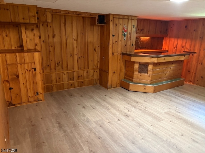 Basement with wet bar