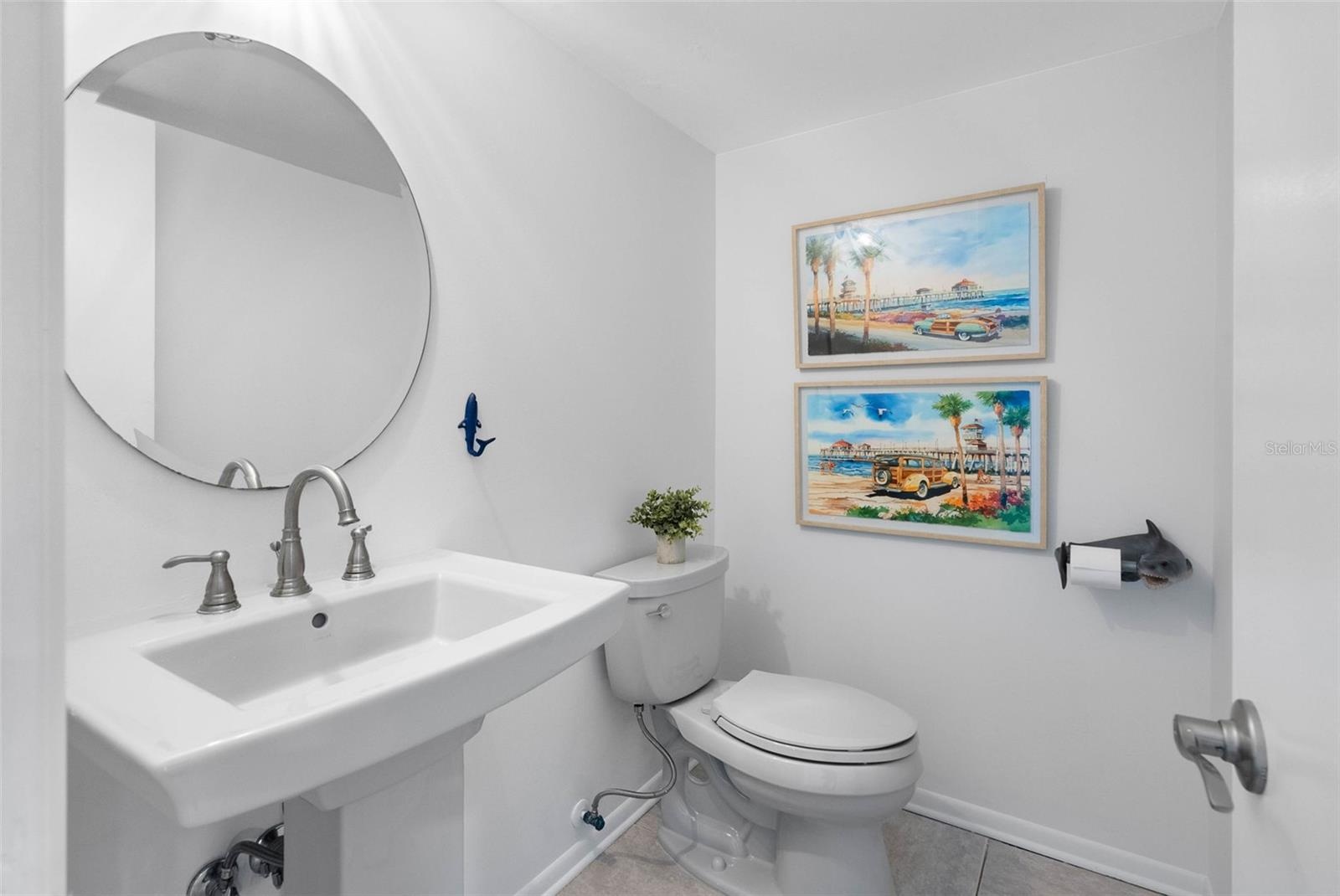 First Level 1/2 Bath