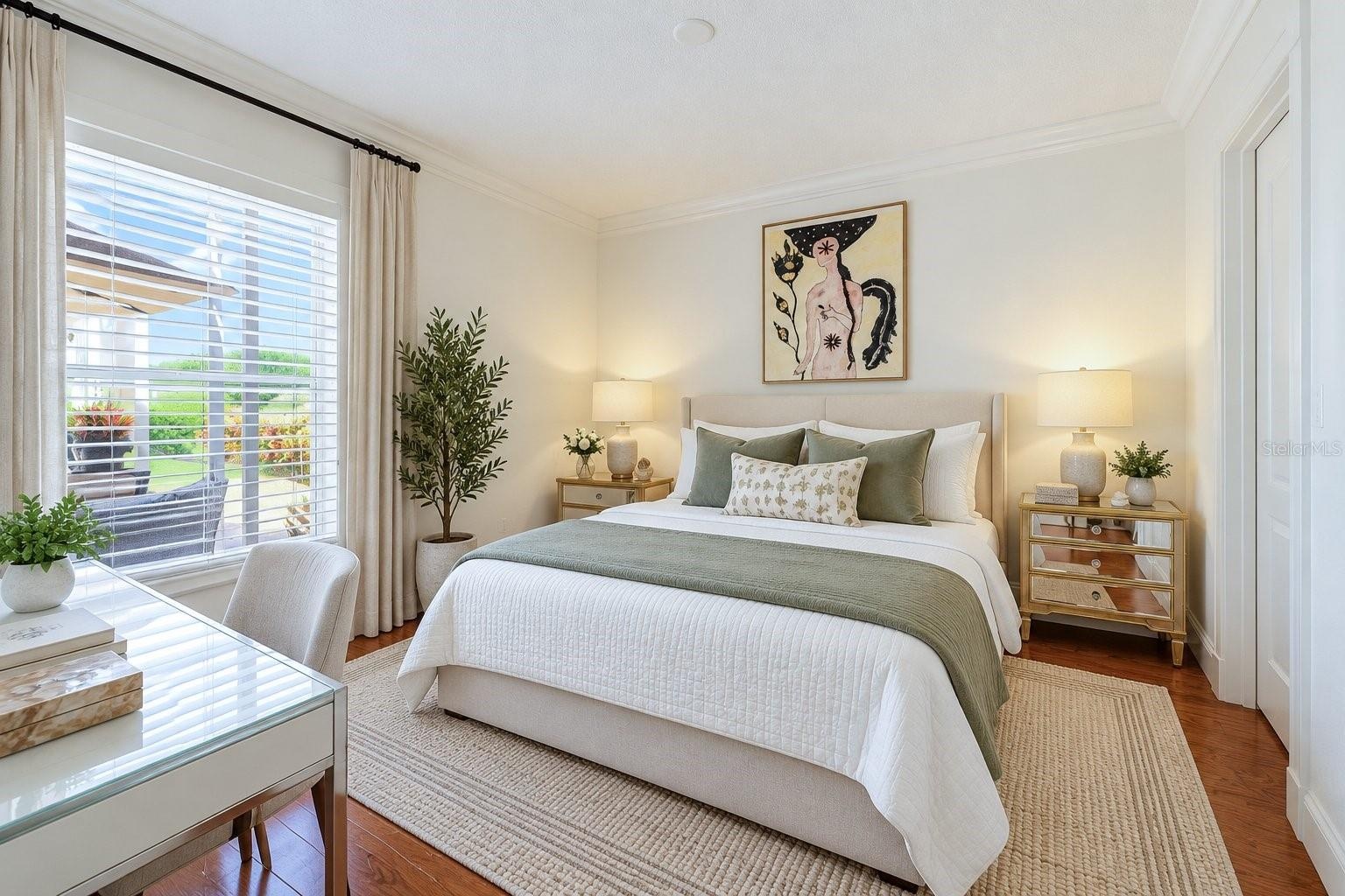 STAGED BEDROOM 2