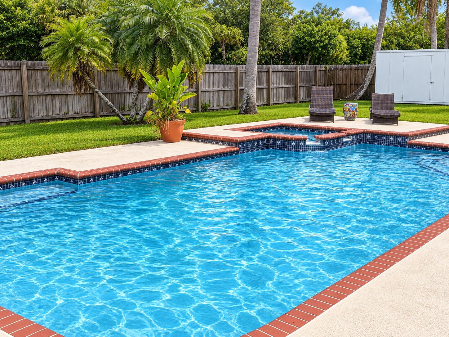 Large pool (unheated)