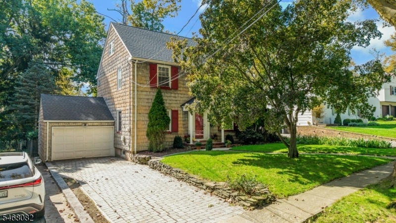 Attached Garage and pavers