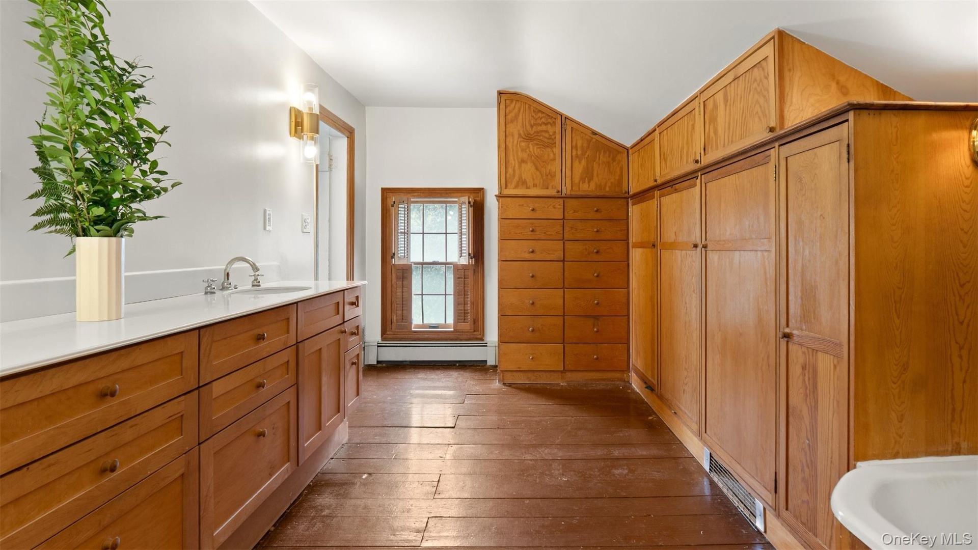 Built in Shaker style cabinetry