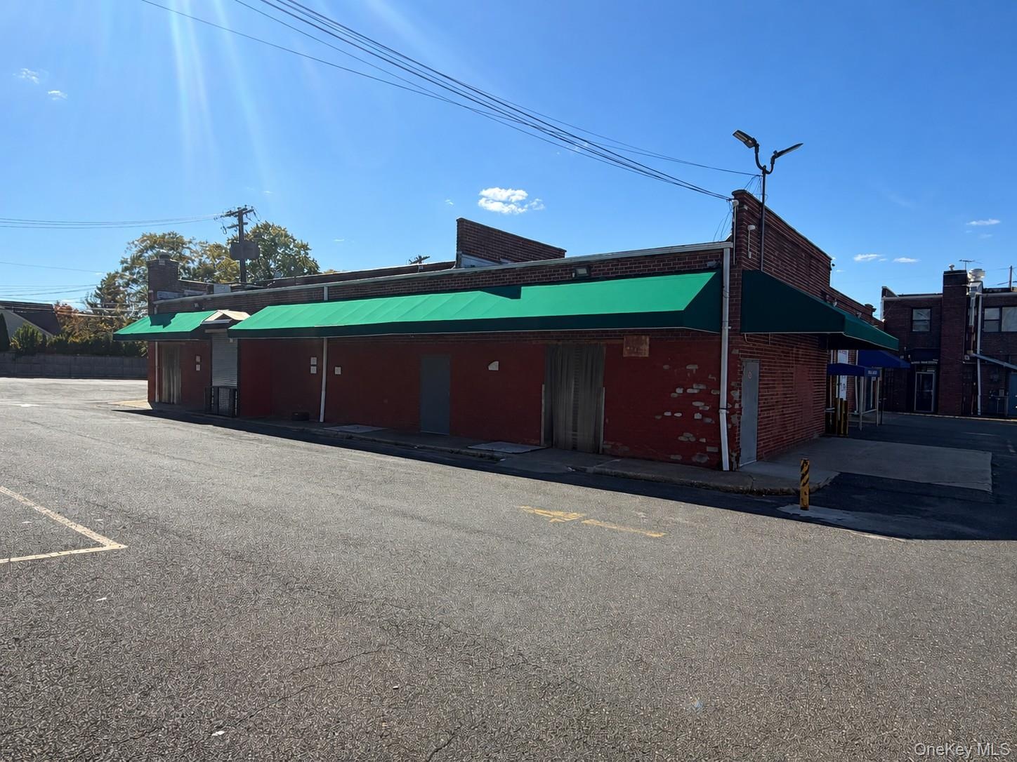 rear of building