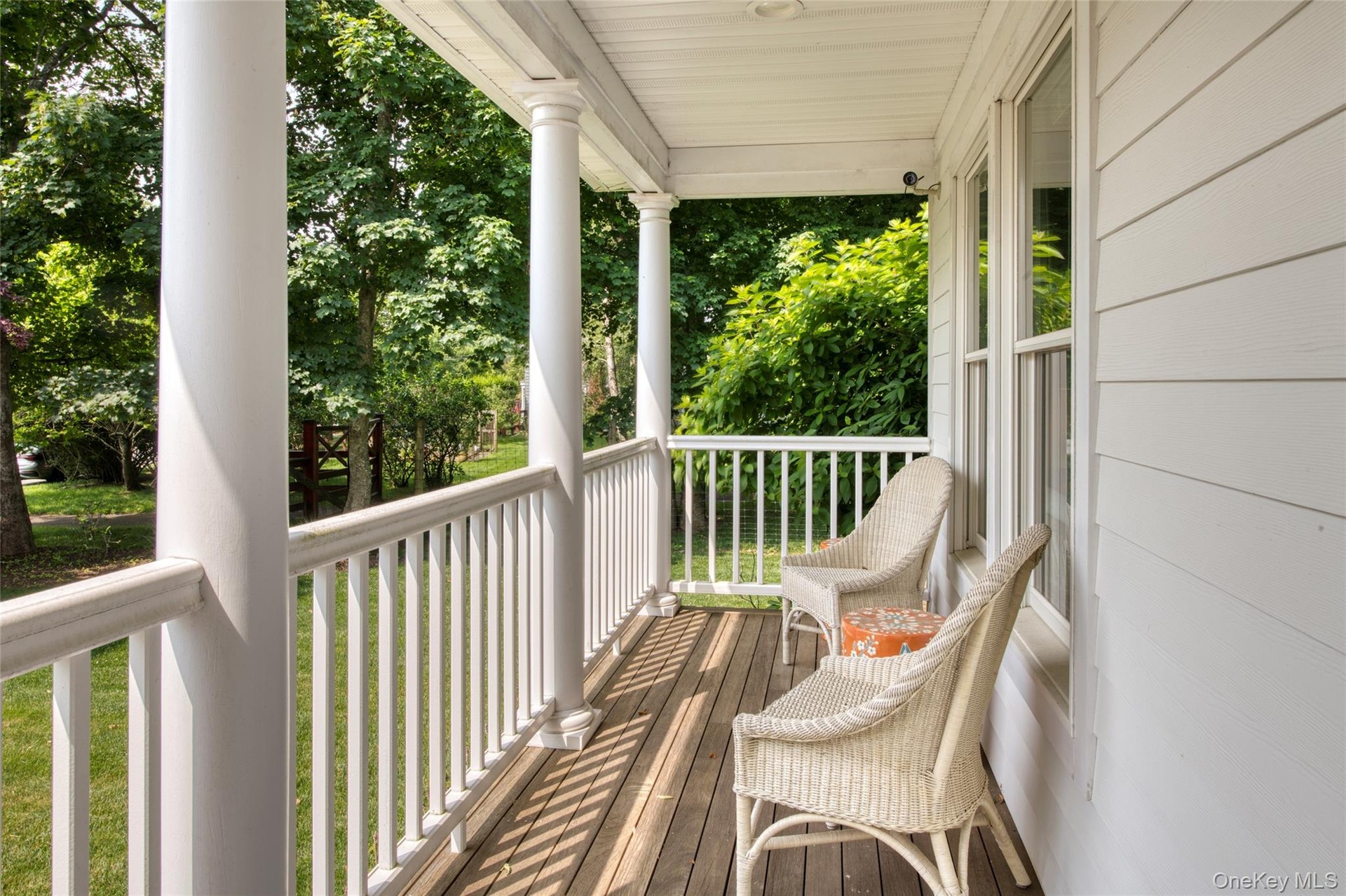 covered front porch