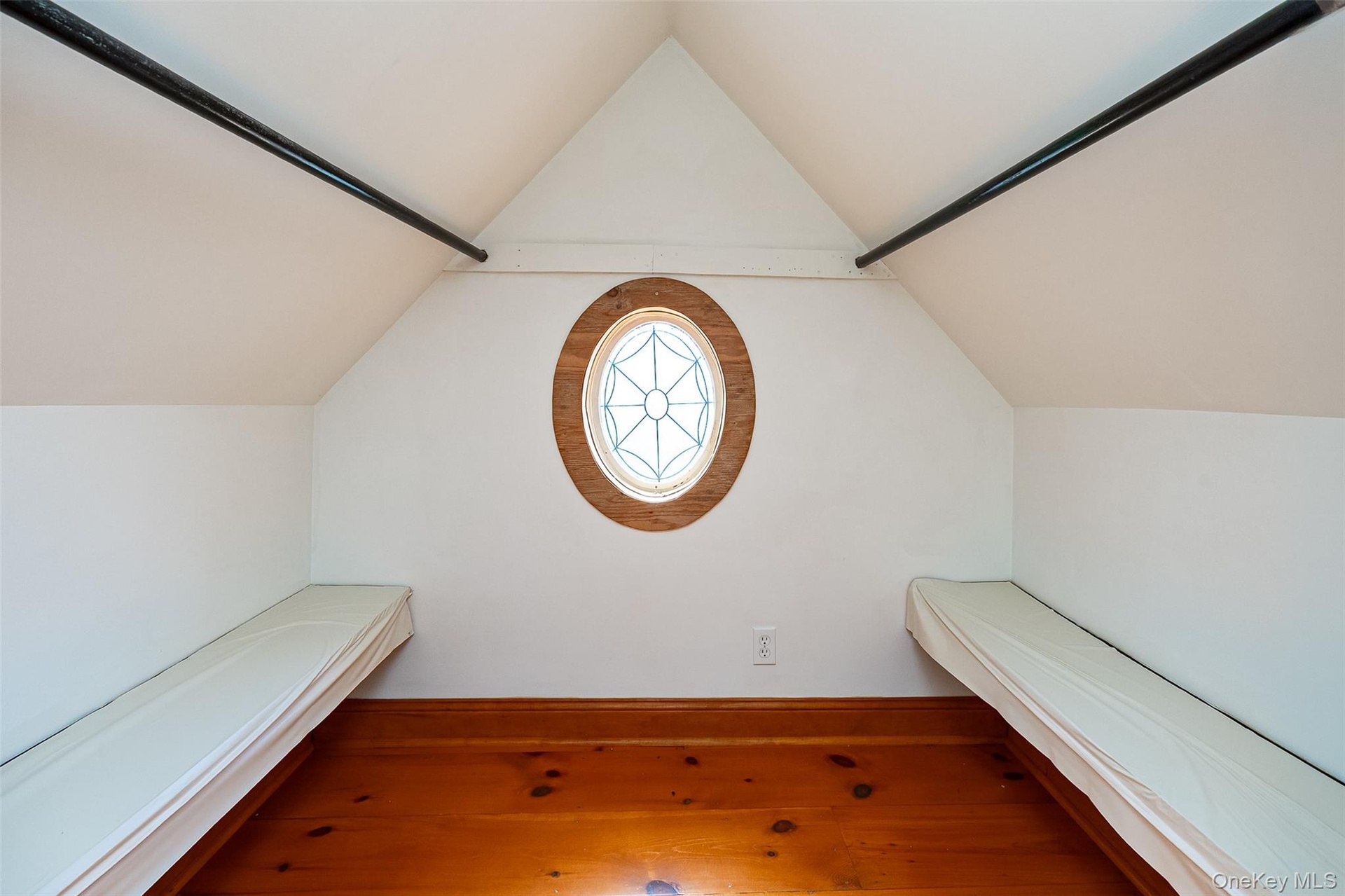 Loft Space closet above primary bedroom