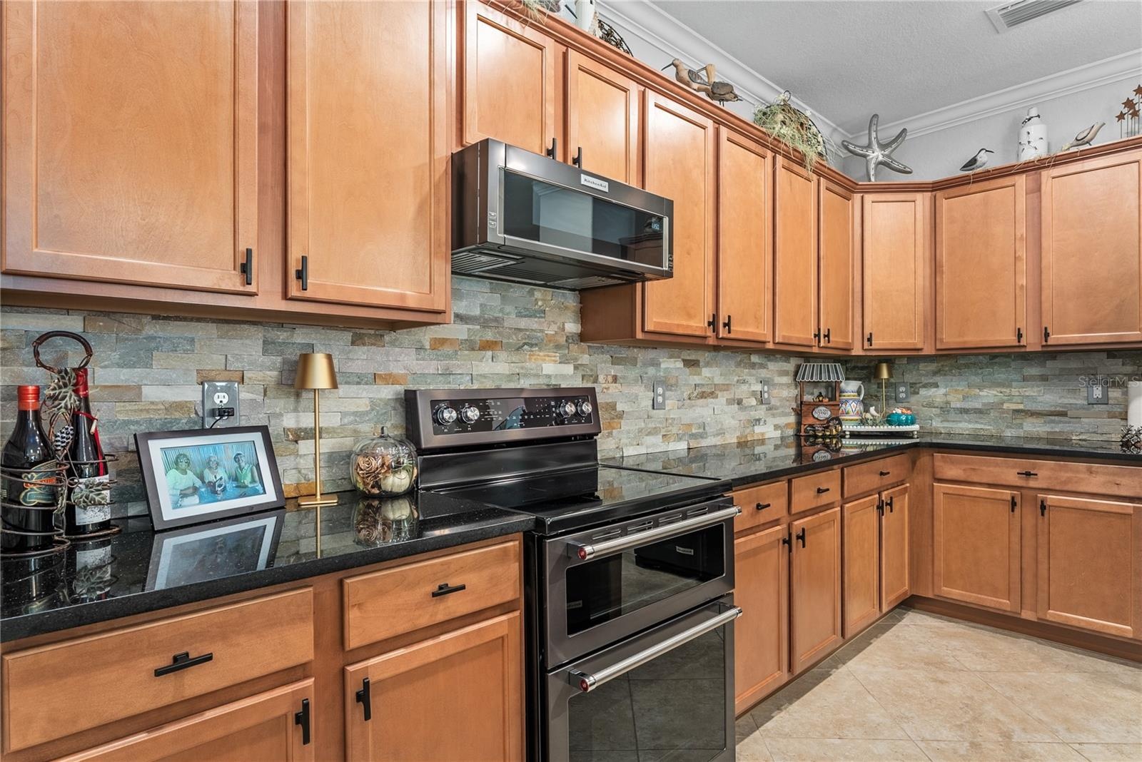 Kitchen with tons of cabinets