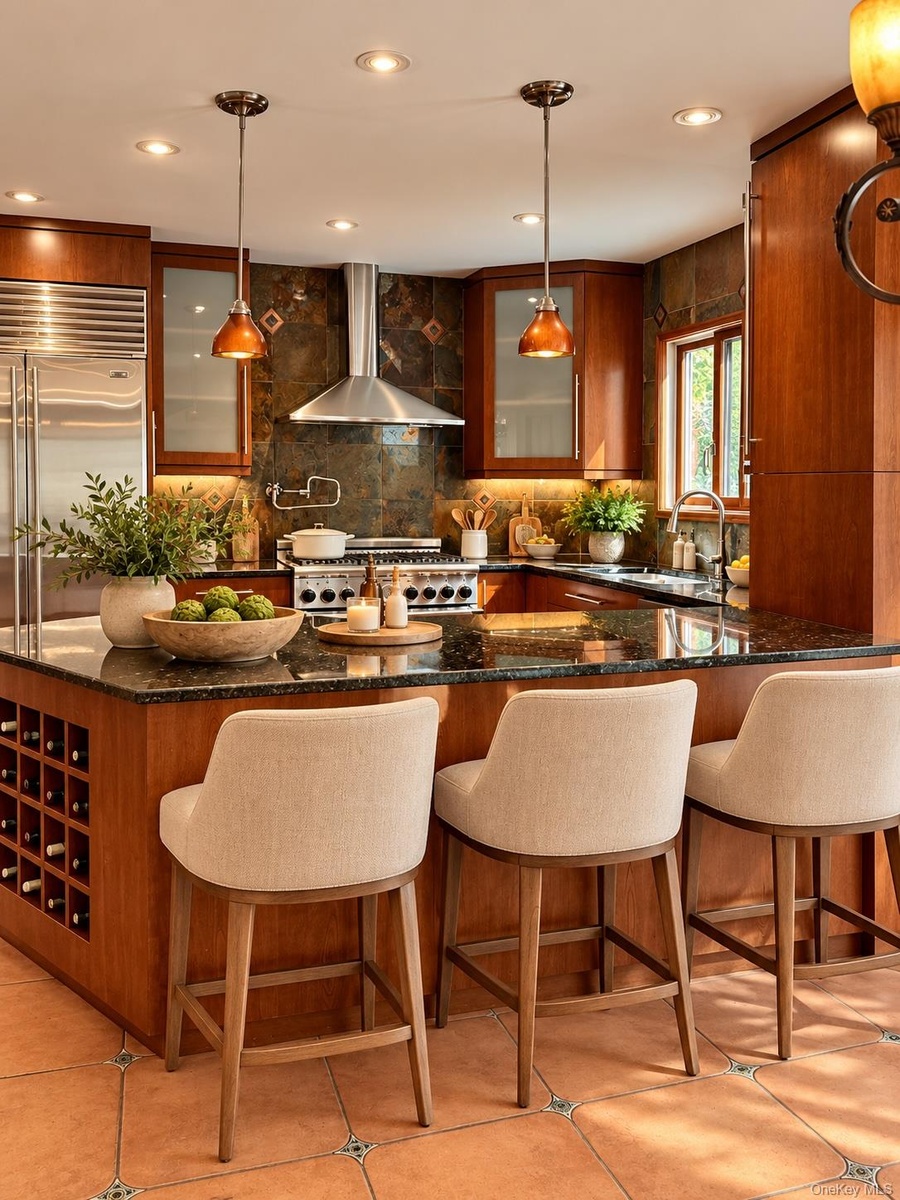 Staged Kitchen