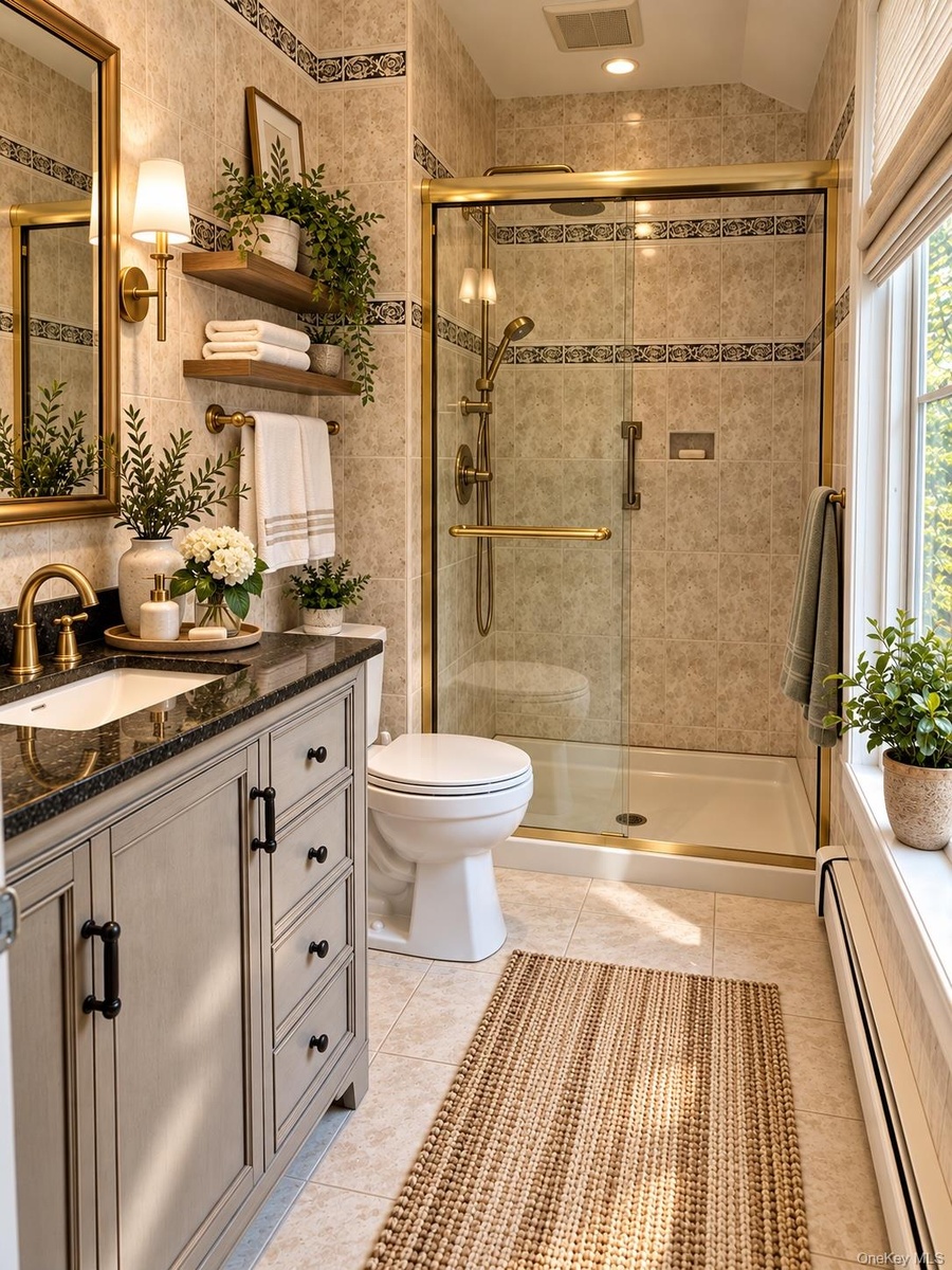 Satged Master Bathroom