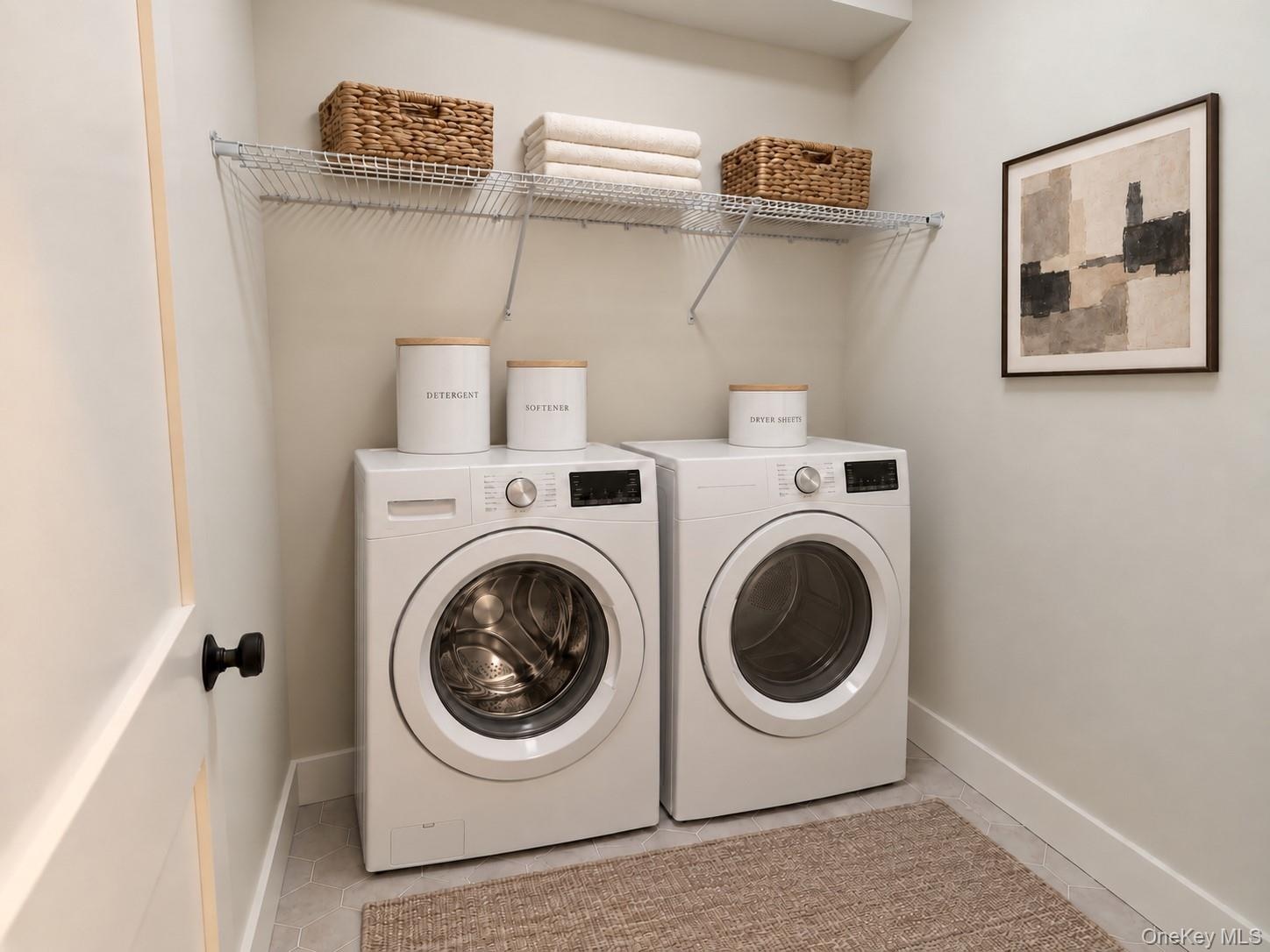 Virtually Staged Carson Laundry Room