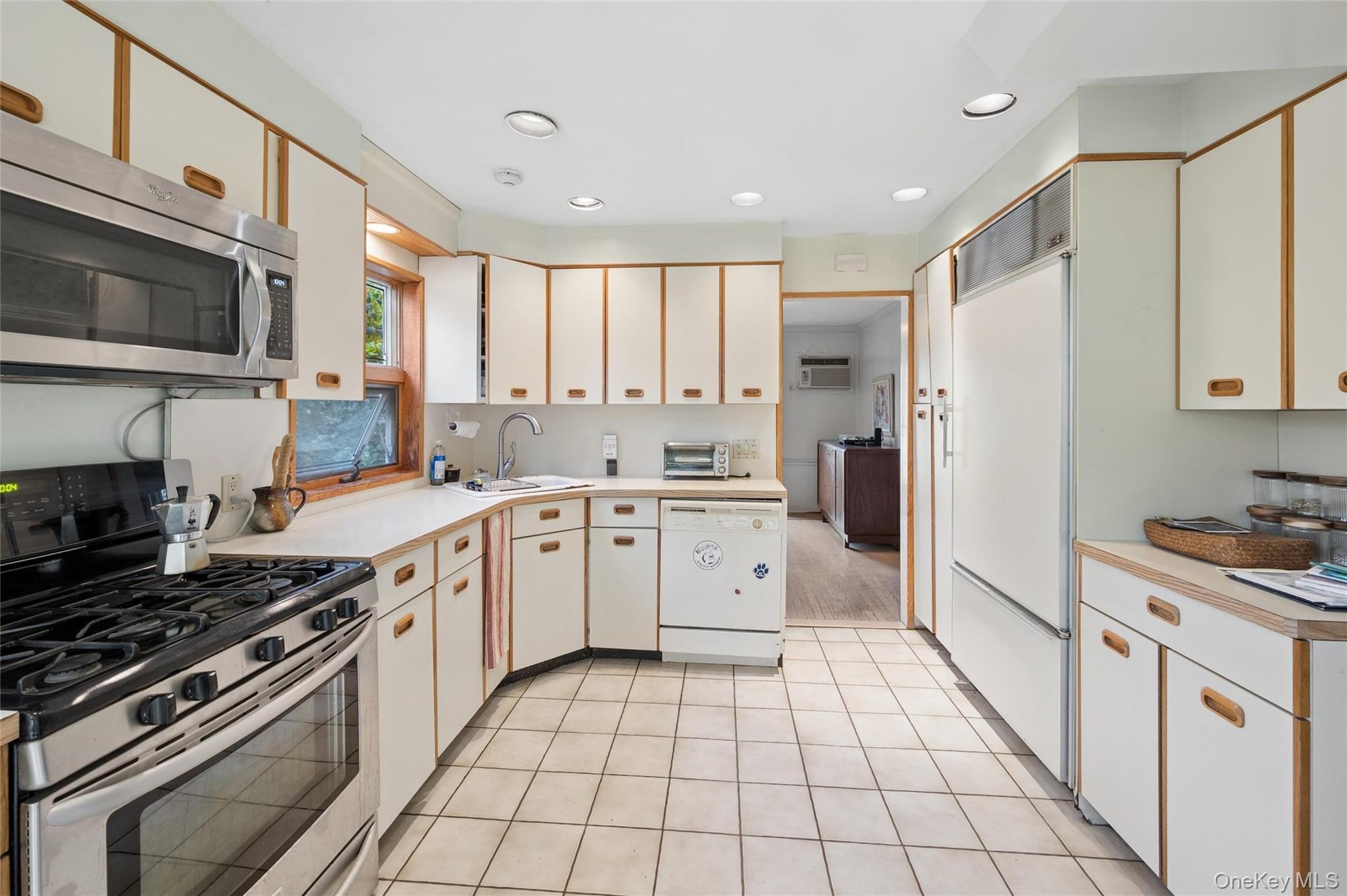 Kitchen facing right side of the house