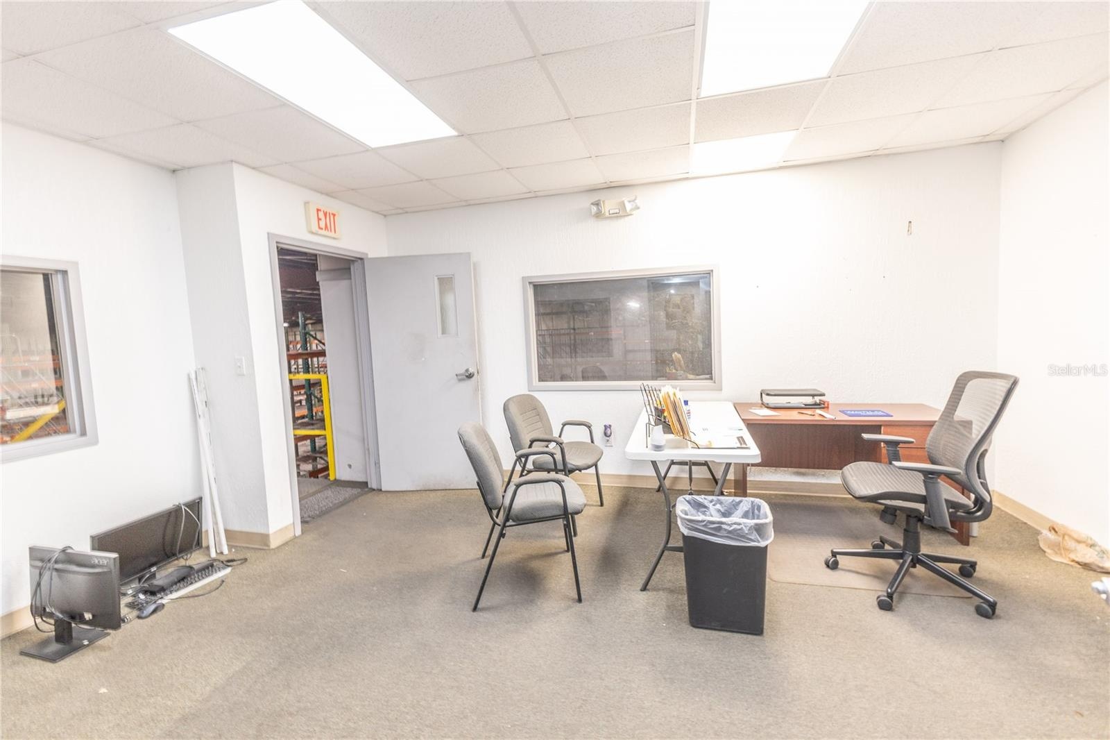 Upstairs office
