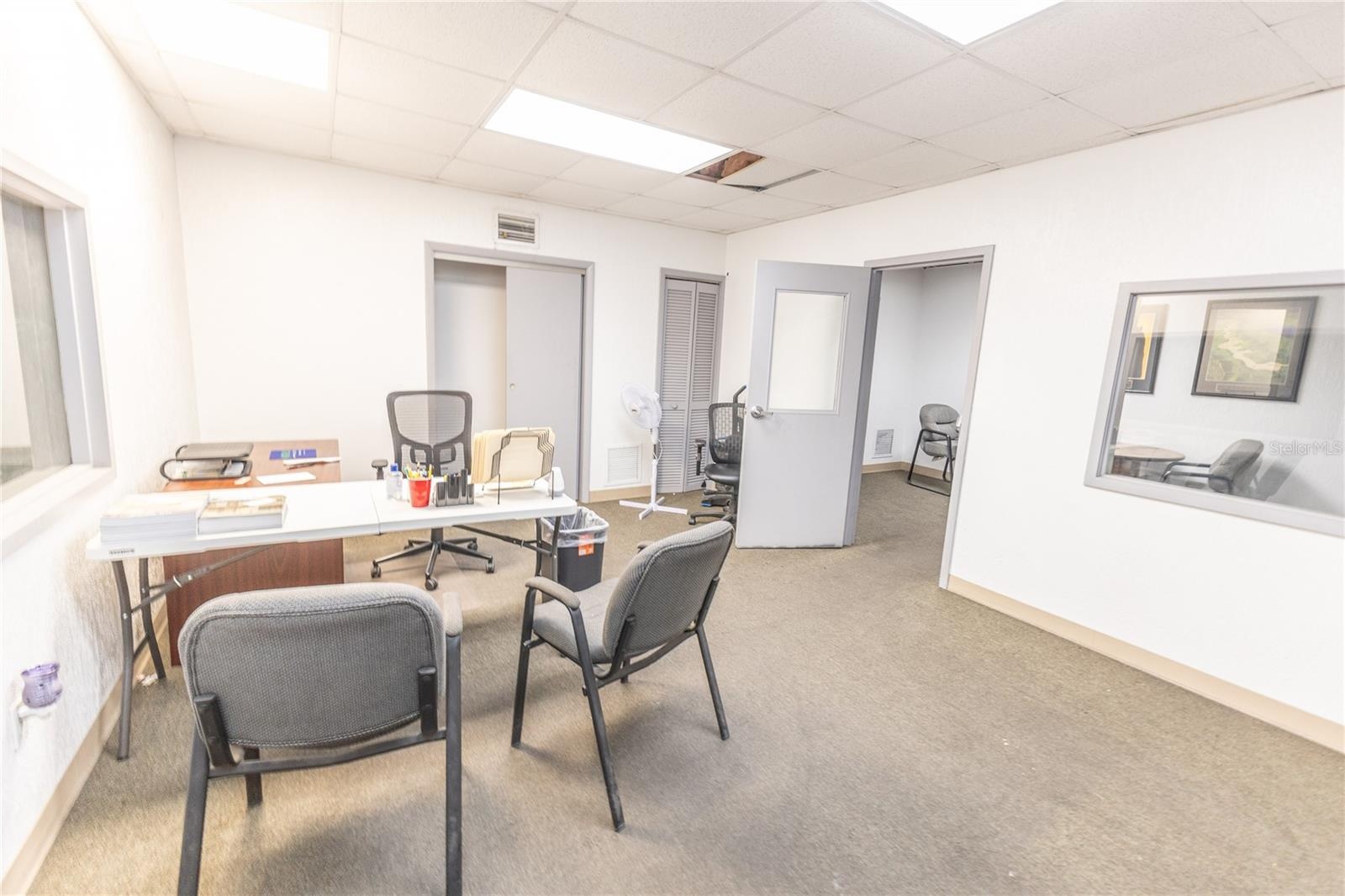 Upstairs office