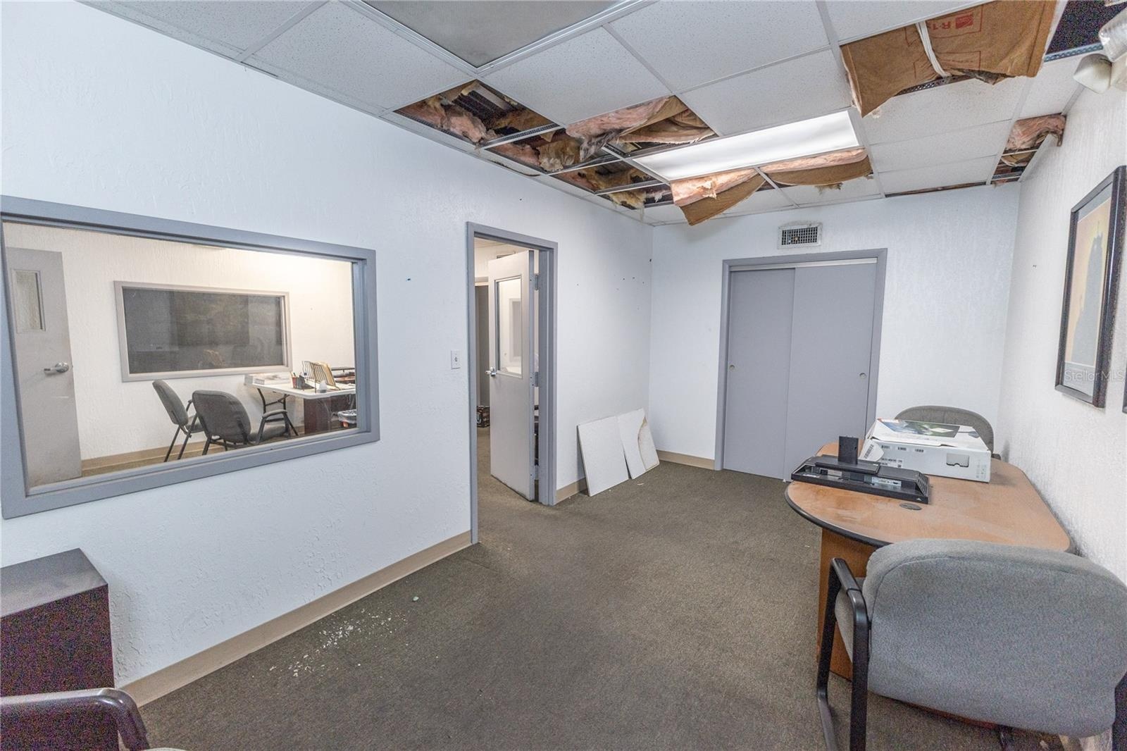 Upstairs office