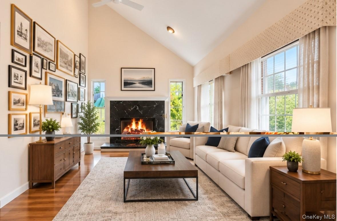 Digitally enhanced with added furniture and to show hardwood floors(under carpet)