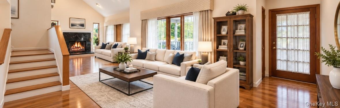 Digitally enhanced with added furniture and to show hardwood floors(under carpet)\