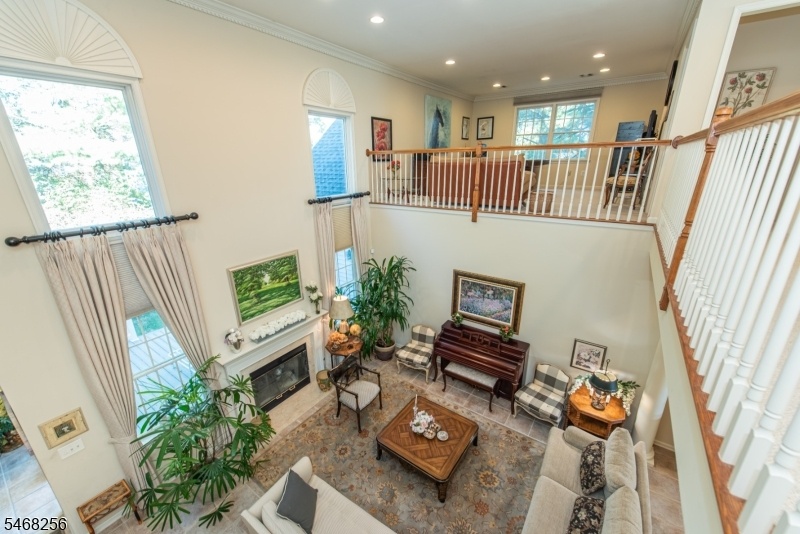 Living Room w/ Loft above