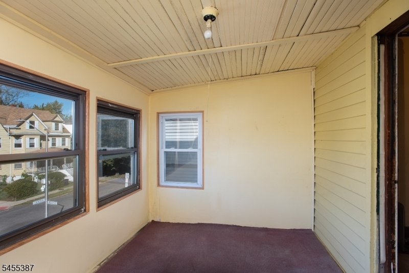 3rd floor enclosed porch