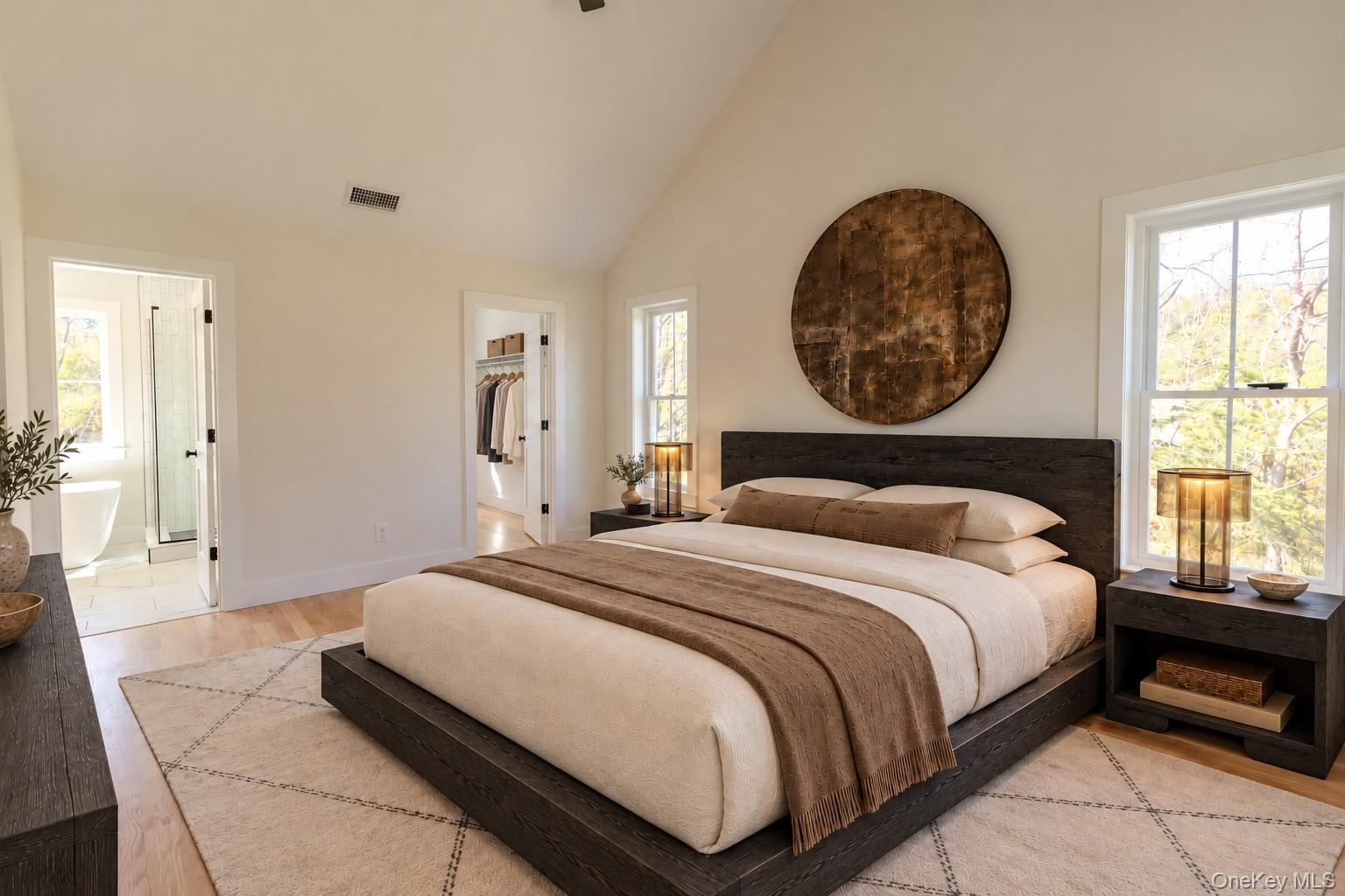 Virtually Staged Carson Primary Bedroom