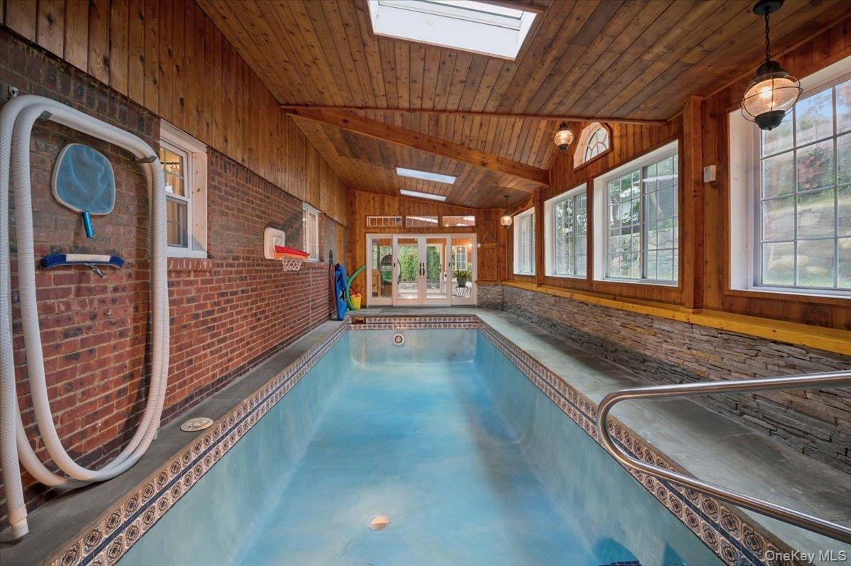 Swim year round in your indoor heated pool!