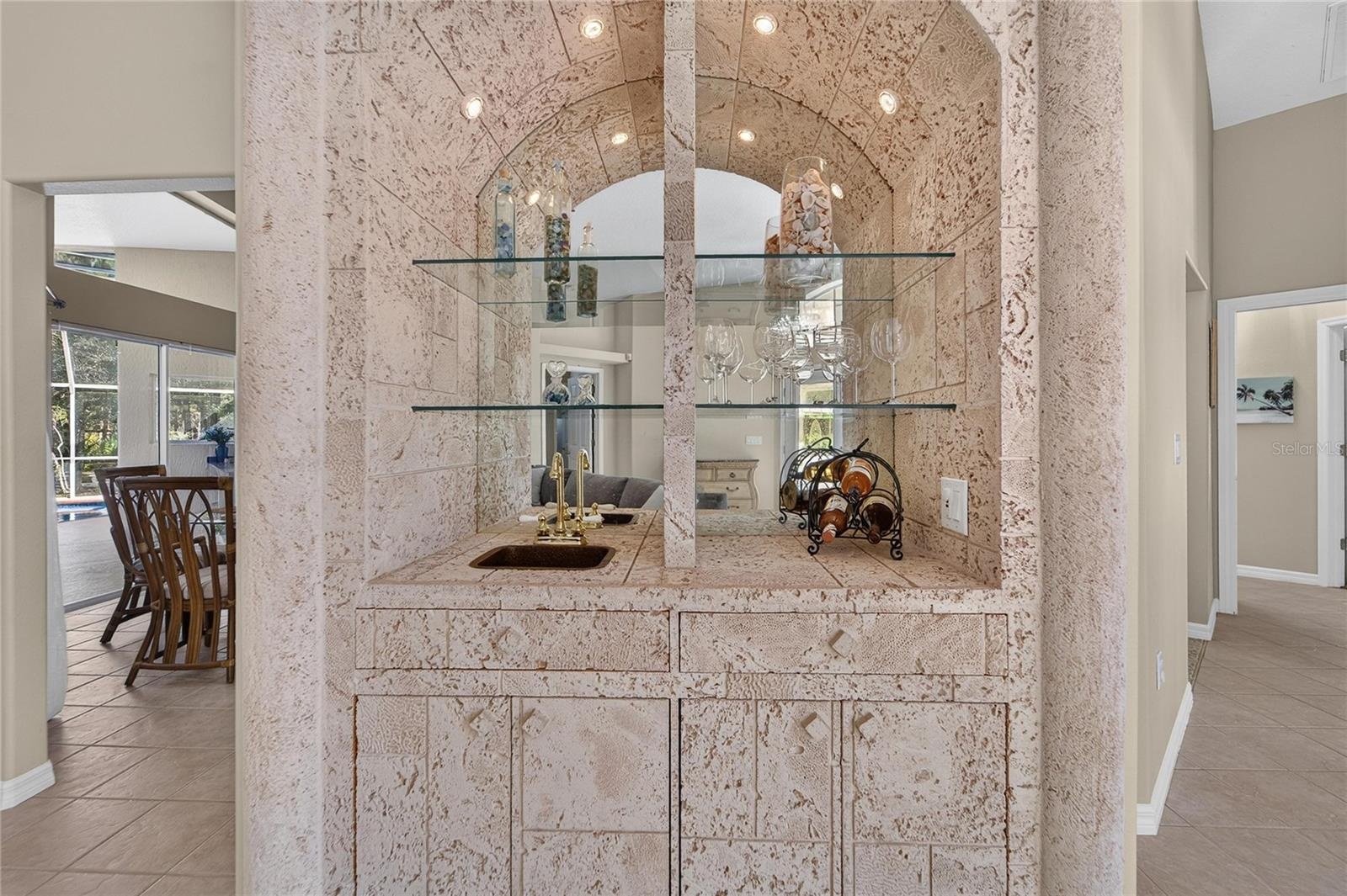 Wet bar