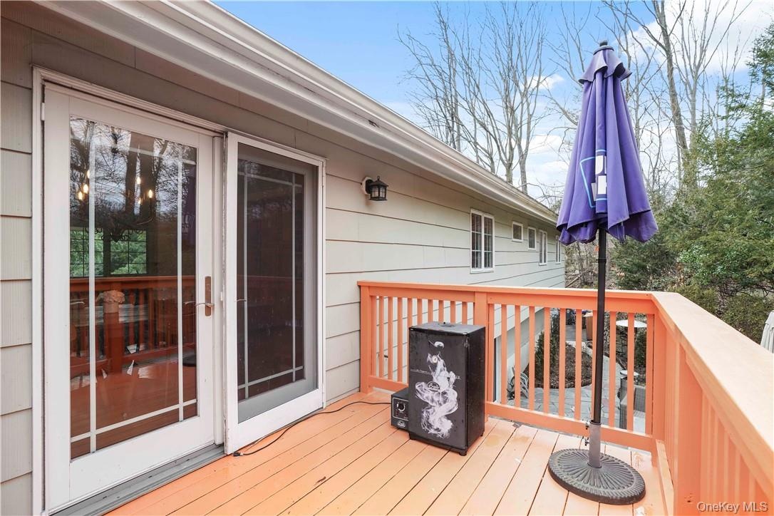 Deck Off Dining Room