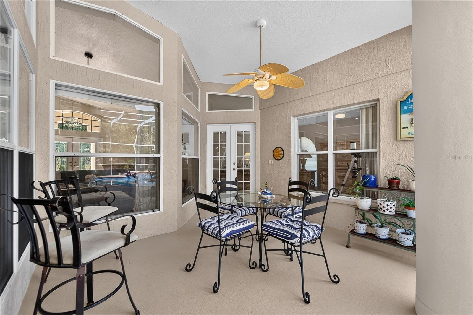 Outdoor covered patio