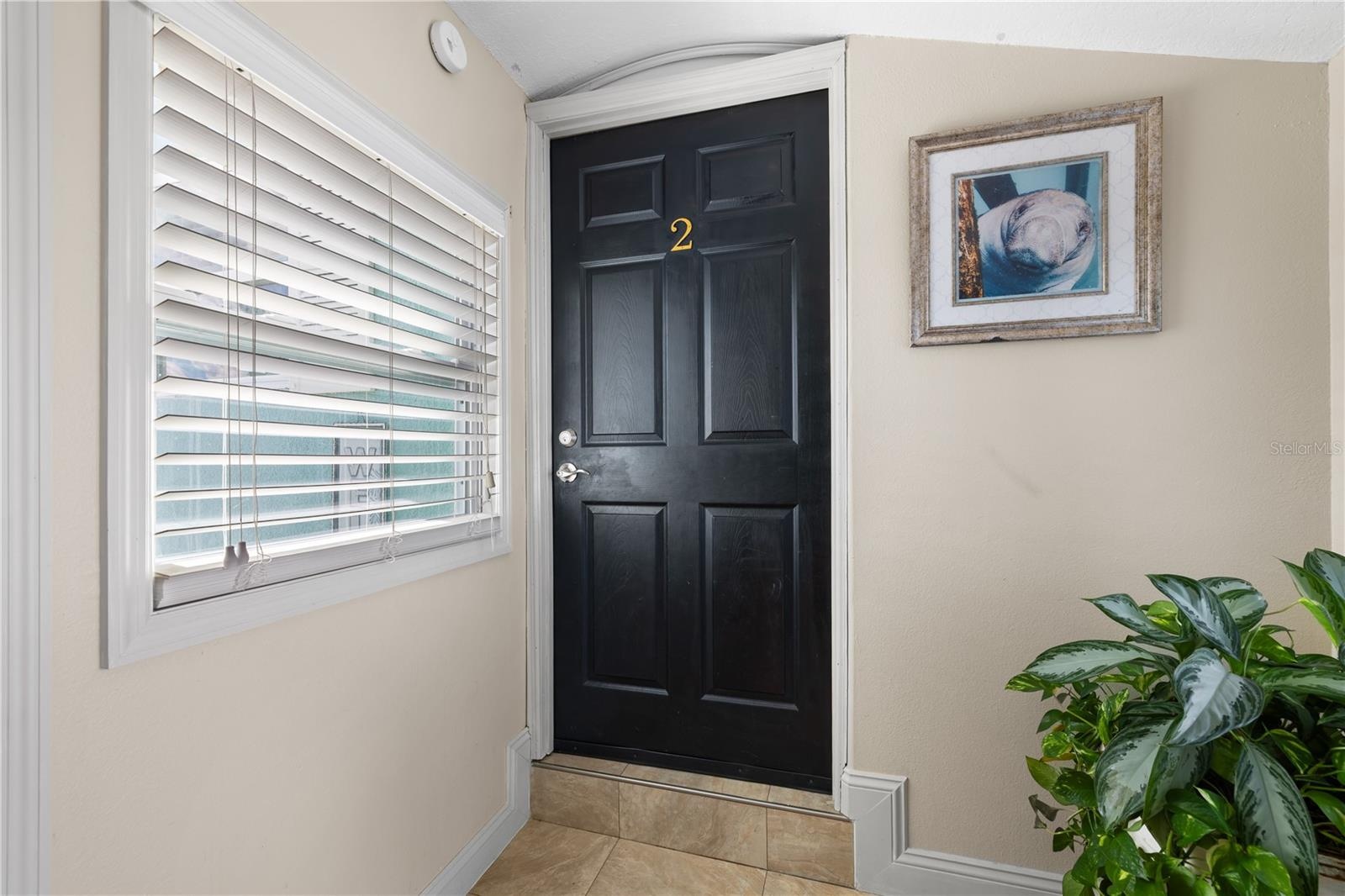 UNIT #2 Entrance