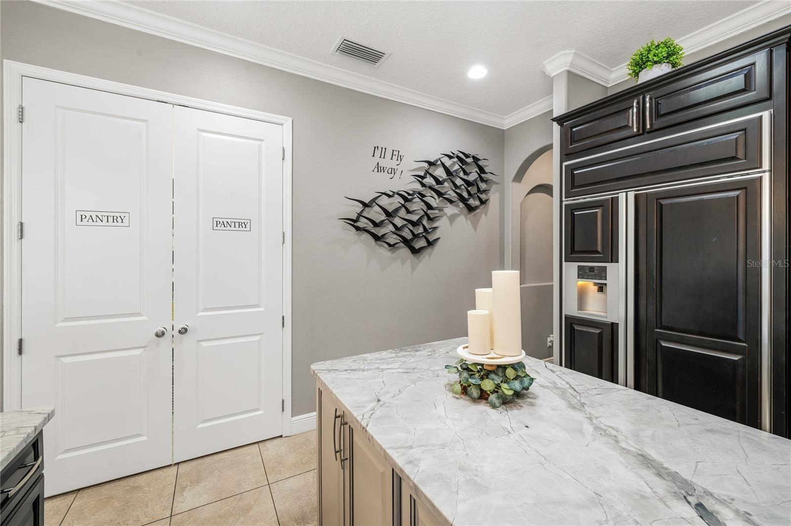 Walk-In Closet Pantry