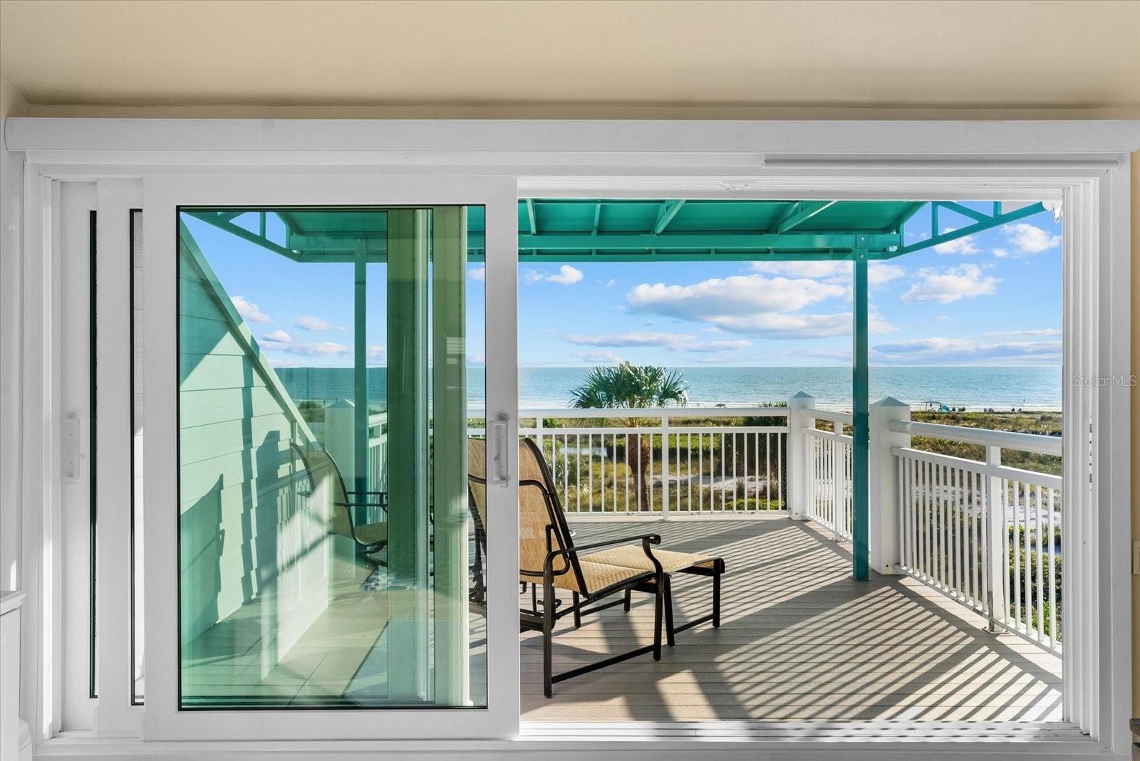 Primary suite with sweeping views