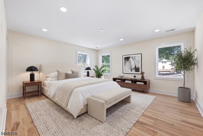 Primary Bedroom - Staged